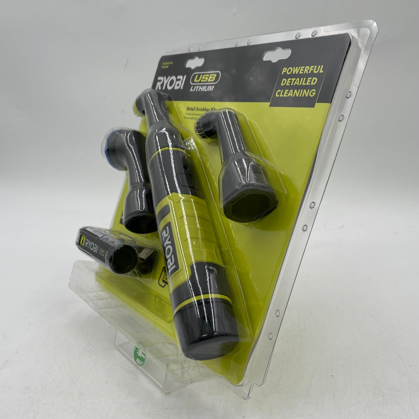 New Ryobi FVG52K 4V Detail Scrubber Kit