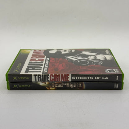 Lot of 2 Microsoft Original Xbox Games: True Crime / Dead To Rights