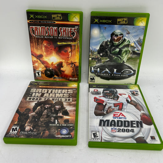 Lot of 4 Microsoft Xbox Games