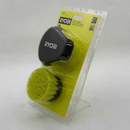 New Ryobi A95PS1 18V Palm Scrubber & 2" Medium Bristle Brush