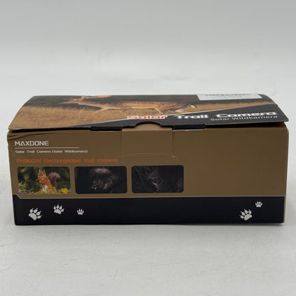 New Maxdone Solar-Powered Wildlife Trail Camera PH960W