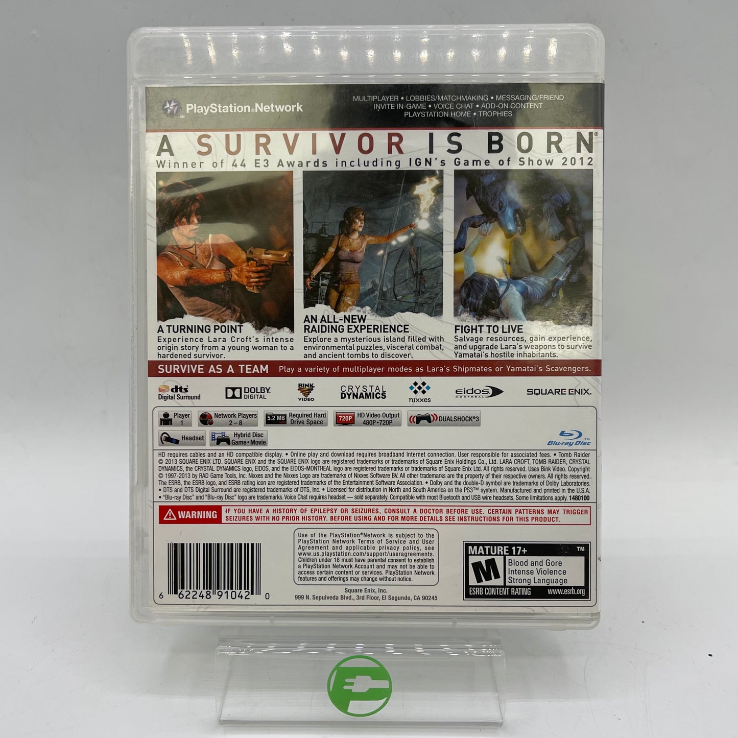 Tomb Raider Sony PlayStation 3 PS3