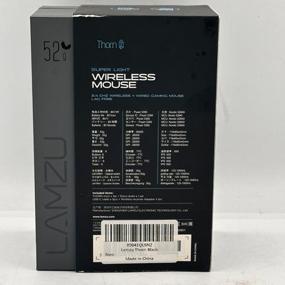 Lamzu Thorn Super Light Wireless Mouse x0041Q