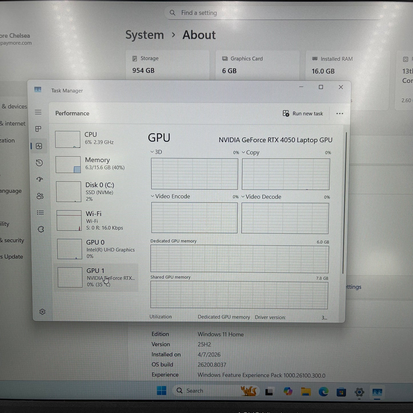Asus Vivobook 16X OLED K3605V i9-13900H 2.6GHz 16GB RAM 1TB SSD GeForce RTX 4050