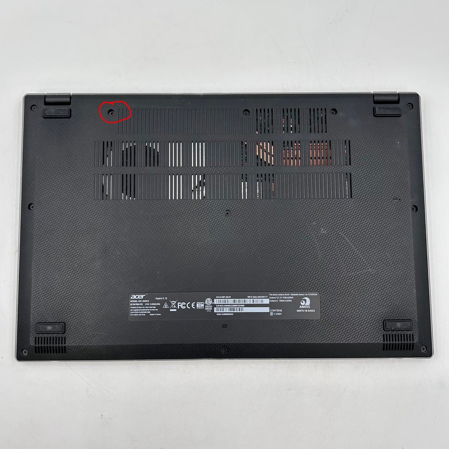 Acer Aspire 5 AN515‑58 15.6" i5-1335U 1.3GHz 8GB RAM 512GB SSD