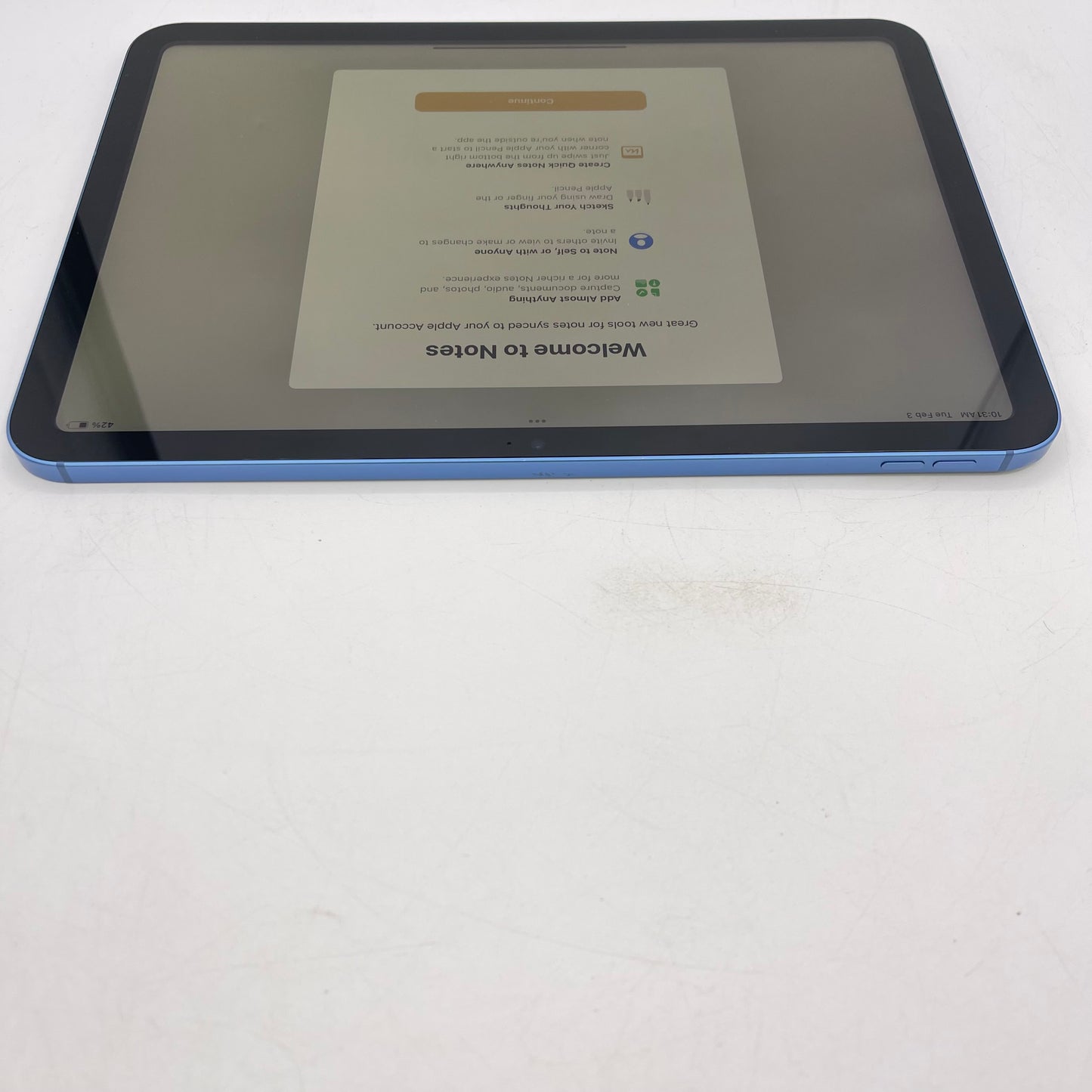 Unlocked Apple iPad 11" (A16) 128GB Blue MD7G4LL/A