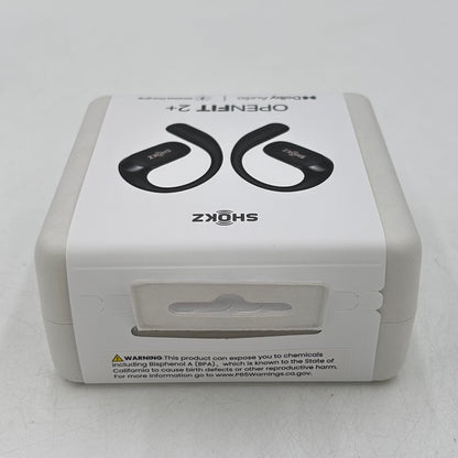 New Shokz OpenFit 2+ Open Ear True Wireless Earbuds Black T921