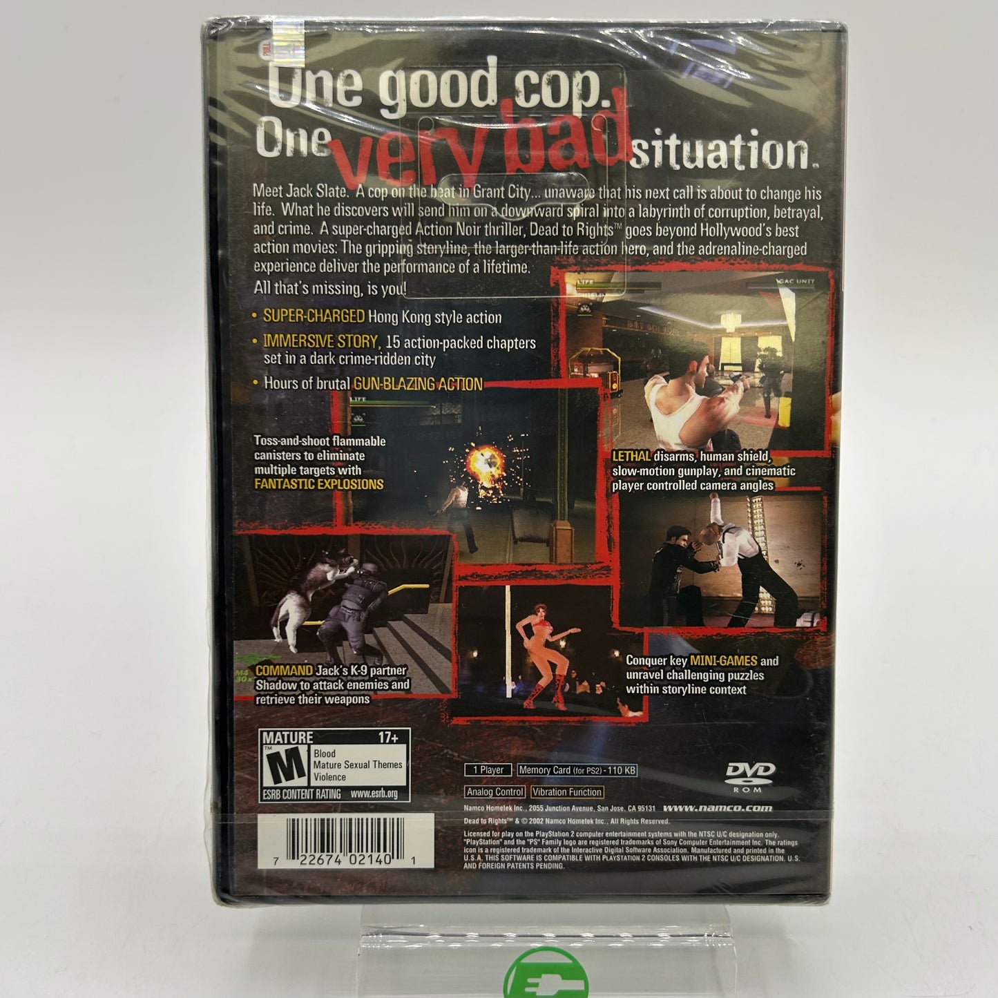 New Dead to Rights (Sony PlayStation 2 PS2, 2002)
