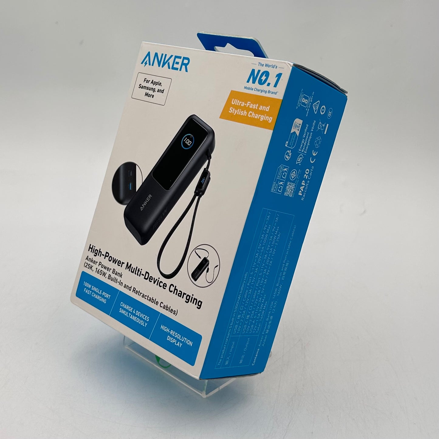 New Anker High Power Multi Device Charging Power bank A1695