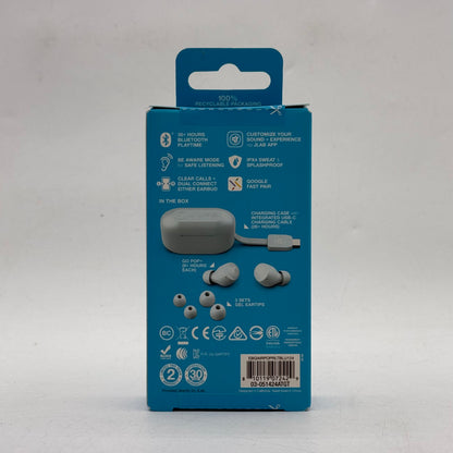 New JLab GoPop+ True Wireless Earbuds Light Blue EBGAIRPOPRLTBLU124