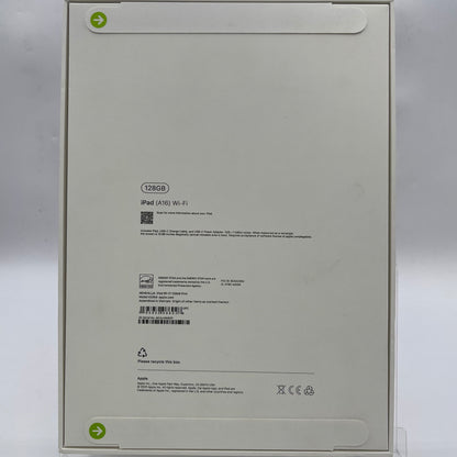 New WiFi Only Apple iPad 11" (A16) 128GB Pink MD4E4LL/A