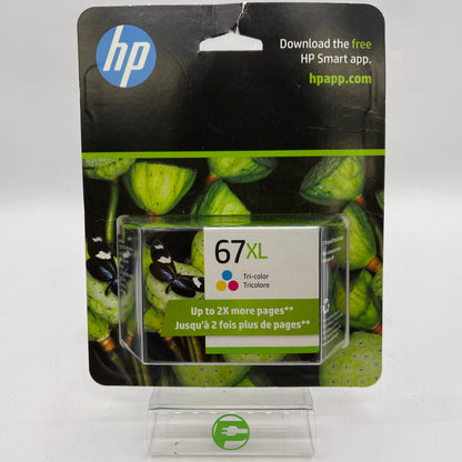 New hp 67XL 3YM58AN Tri-color Ink Cartridge