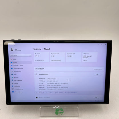 Lenovo Legion Go 8.8" AMD Ryzen Z1 Extreme 16GB RAM 512GB Shadow Black 
