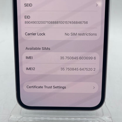Factory Unlocked Apple iPhone 14 128GB Purple MPUX3LL/A