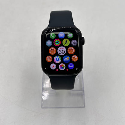 Unlocked Apple Watch SE 2nd Gen 44MM Midnight Aluminum Sport Band MXG23LL/A