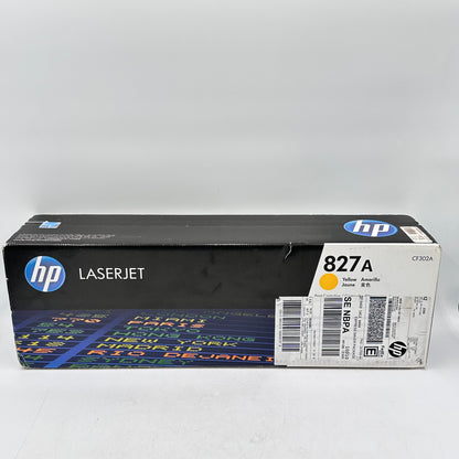 New HP LASERJET 827A Yellow Print Cartridge CF302A (Stickers on Box)