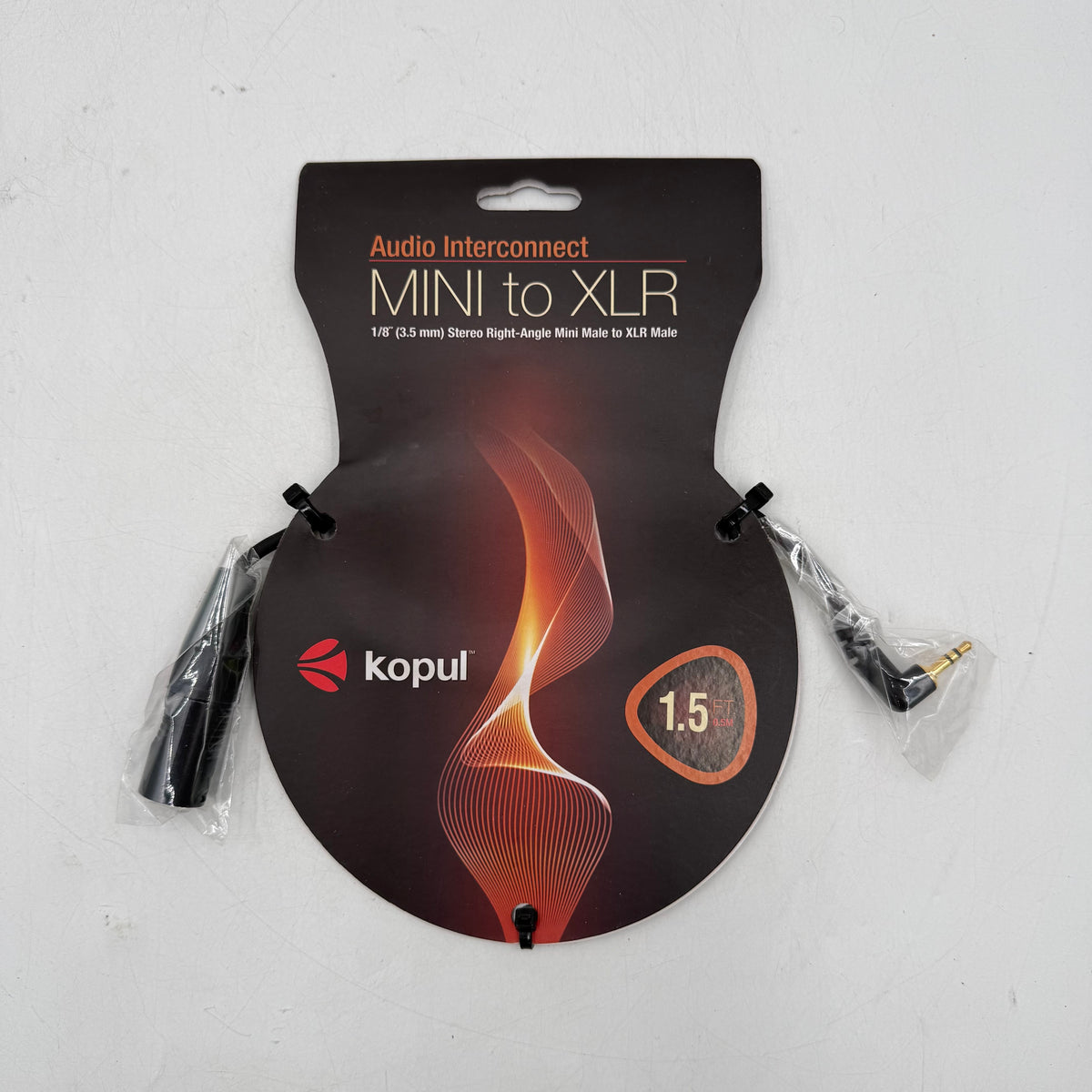 New Kopul Audio Interconnect 1/8" Mini To XLR Cable RSMXM-015 (1.5 ft.)