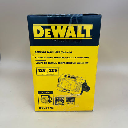 New DeWalt DCL077B 12v/20v MAX Compact Task Light