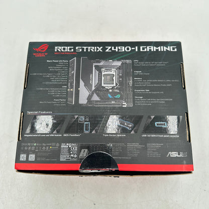 ASUS ROG Strix Z490-I Gaming Motherboard Intel Z490 LGA 1200 Mini-ITX