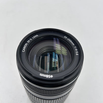 Canon EF-S Telephoto 55-250mm f/4.5-5.6 IS Zoom Lens