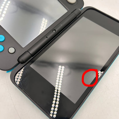 New Nintendo 2DS XL Handheld Game Console JAN-001 Black/Turquoise