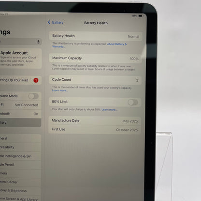 WiFi Only Apple iPad Air 11" M3 128GB Space Gray MC9W4LL/A