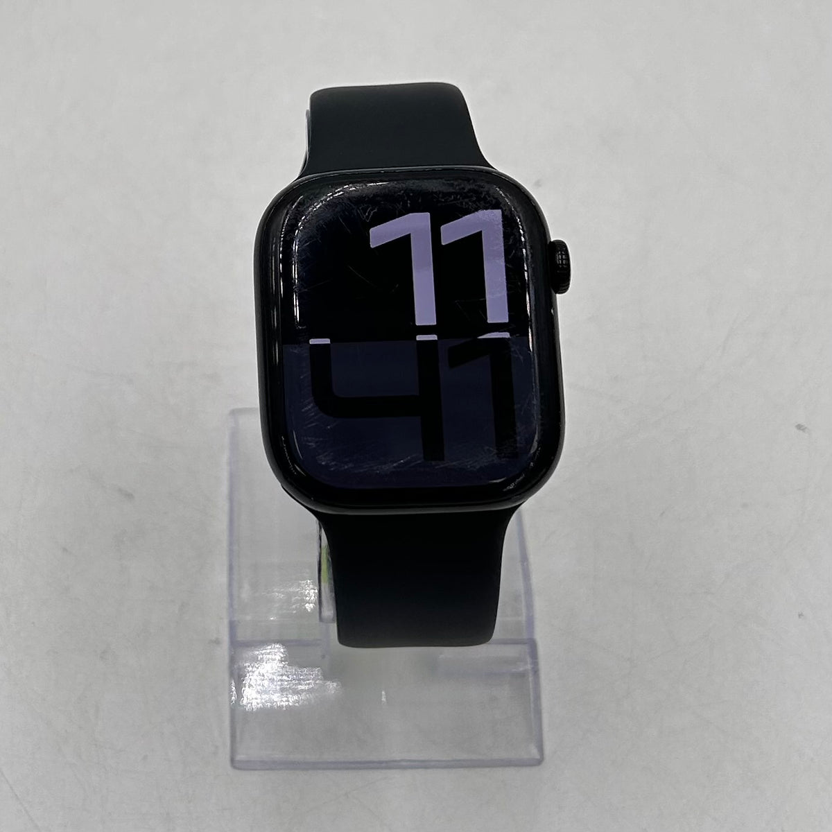 Unlocked Apple Watch Series 10 46MM Black Aluminum Black Sport Band MWY43LW/A