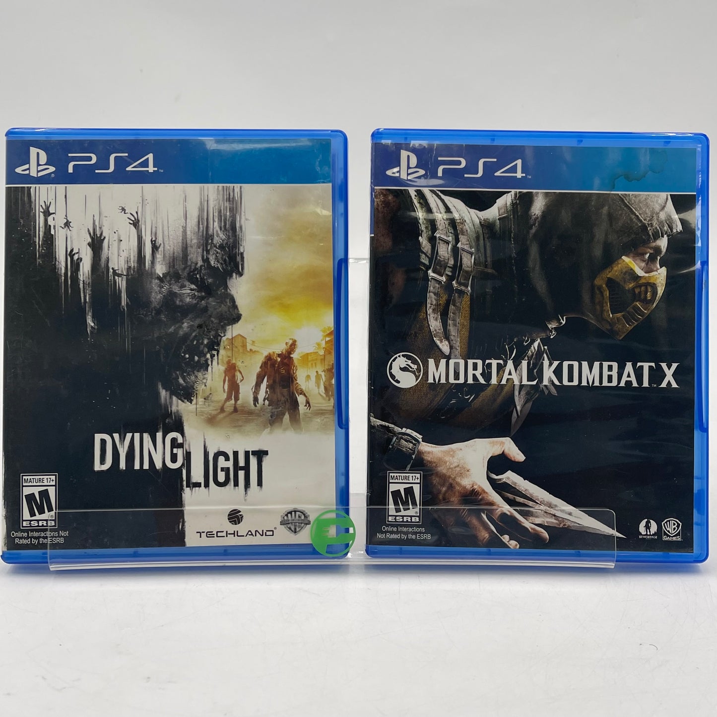 Lot of 2 Sony PlayStation 4 PS4 Games Mortal Kombat | Dying Light