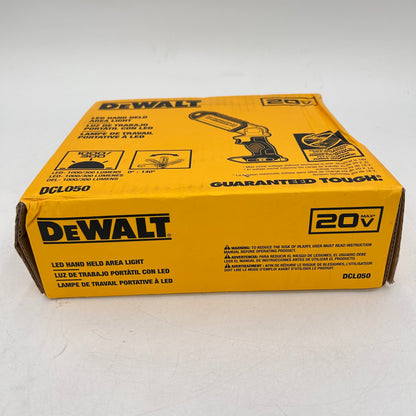 New DeWalt DCL050 20V MAX LED Handheld Area Light