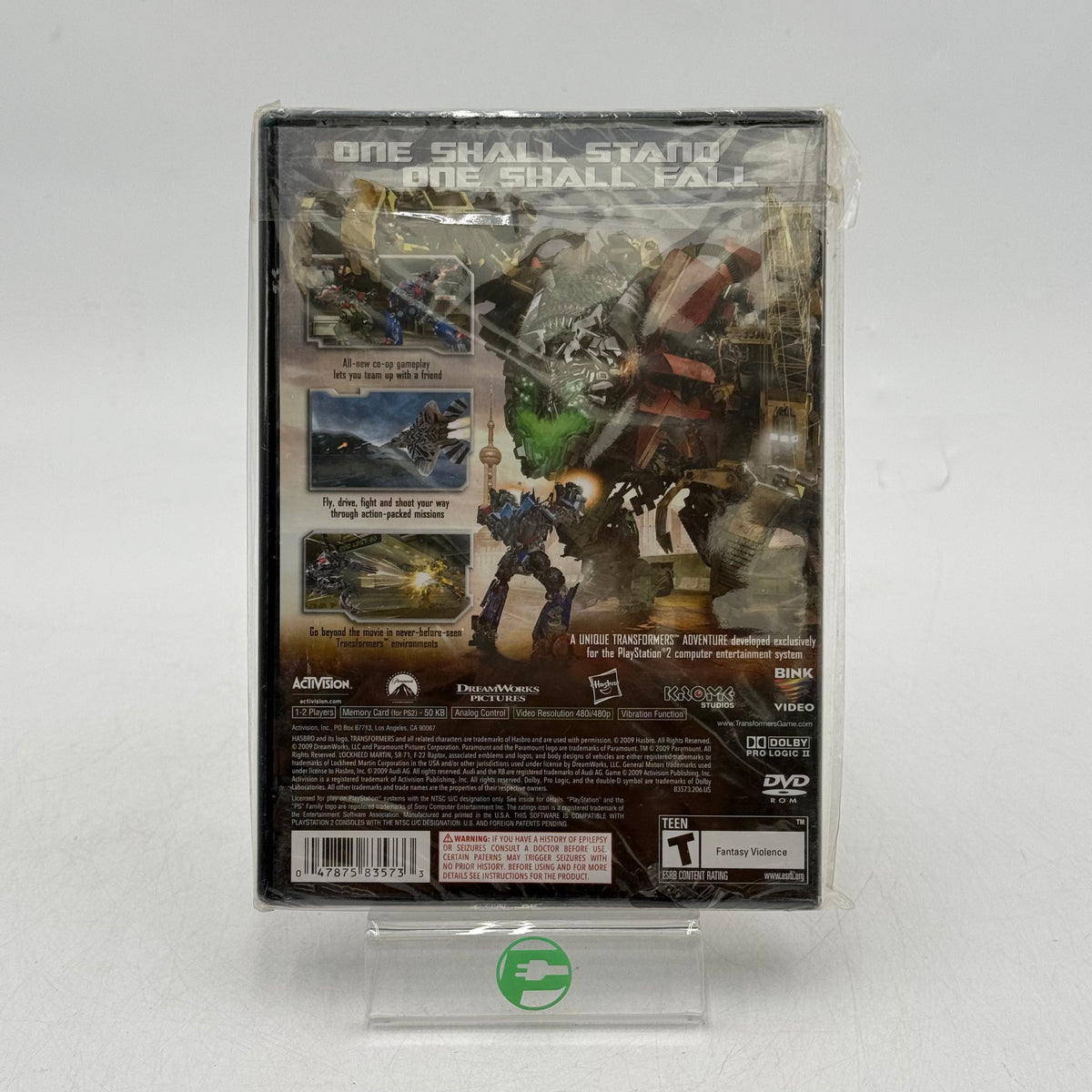 New Transformers: Revenge Of The Fallen (Sony PlayStation 2 PS2, 2009)