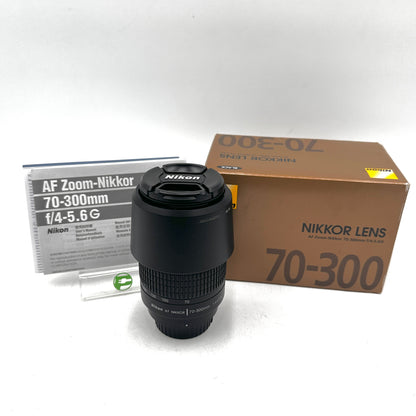 New Nikon AF NIKKOR 70-300mm f/4-5.6G