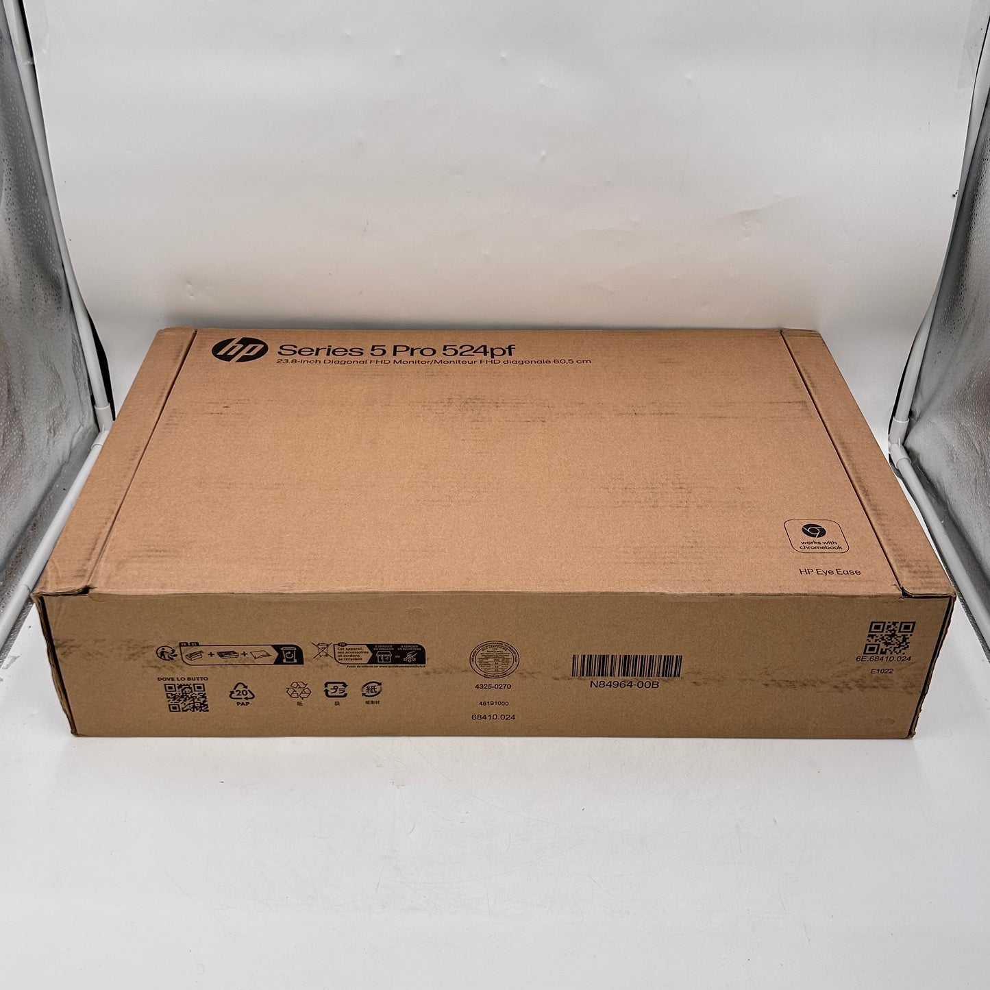 New HP 23.8" Series 5 Pro 524pf  FHD LCD IPS Business Monitor