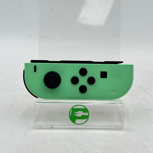 Nintendo Switch Left Joy-Con Controller HAC-015 Animal Crossing Green