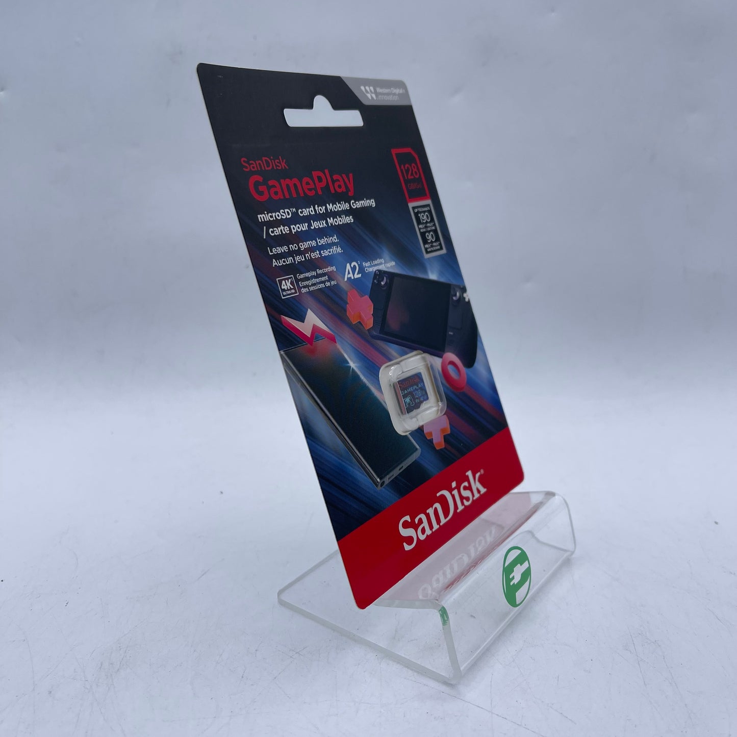 New SanDisk GamePlay 128GB microSD Card 4K SDSQXAA-128G-GN6XN