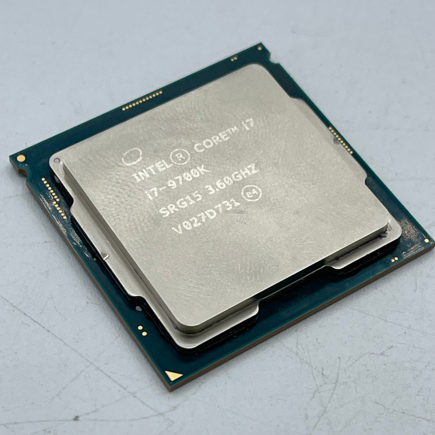 Intel Core i7-9700K 3.60GHz 8 Core SRG15 8 Thread LGA 1151