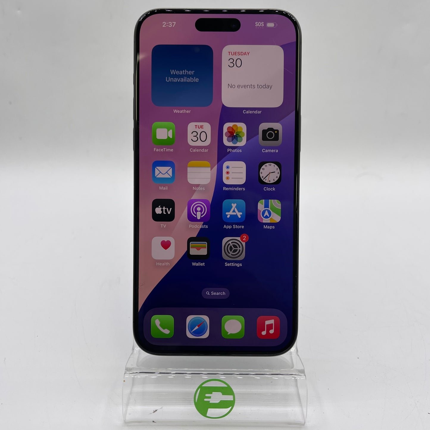 Factory Unlocked Apple iPhone 15 Pro Max 512GB Black Titanium MU7C3ZD/A