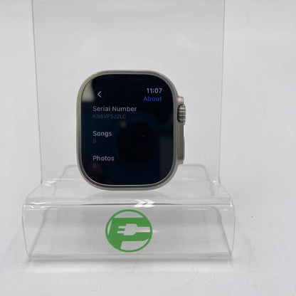 Unlocked Apple Watch Ultra 2 49MM Natural Titanium MREY3LW/A