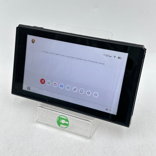 Nintendo Switch v1 Video Game Console Only HAC-001 Black Tablet Only
