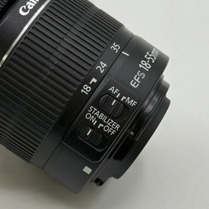 Canon EF-S Standard 18-55mm f/3.5-5.6 IS II Auto & Manual Zoom Lens