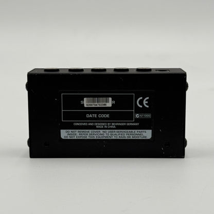 Behringer Micro Amp Ultra Compact 4-Channel Stereo Headphone Amplifier HA400