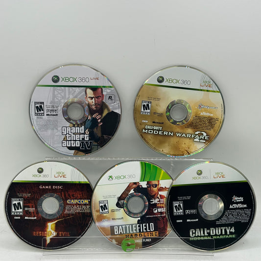 Lot of 10 Microsoft Xbox 360 Games
