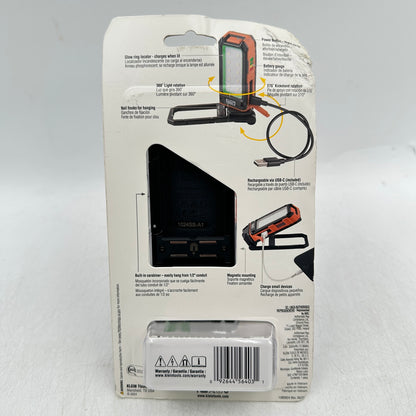 New Klein Tools 56403 5V Rechargeable Personal Worklight