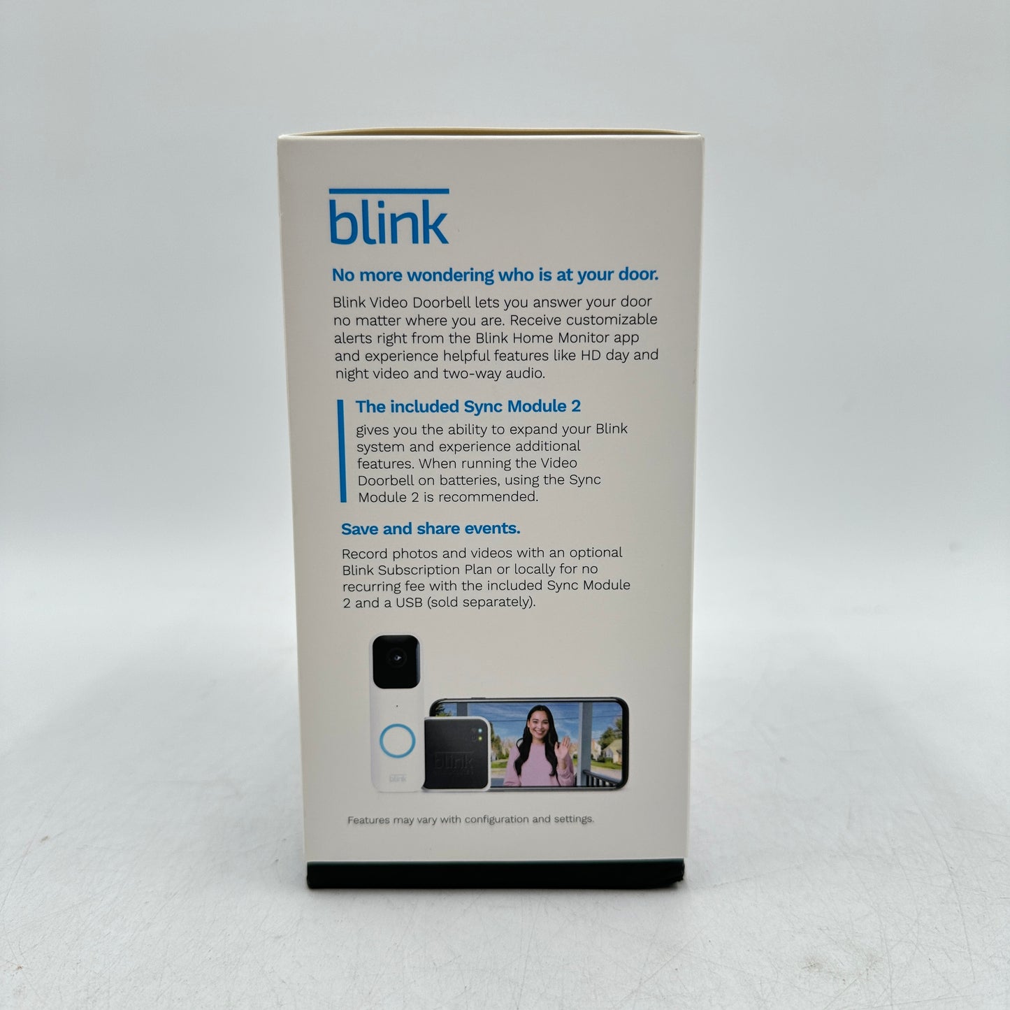 New Blink Video Doorbell + Sync Module 2 B08SGC46M9, B08SGR2G65