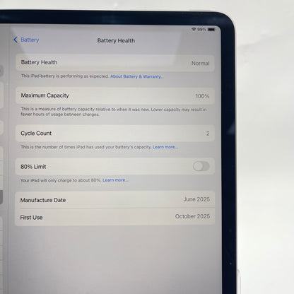 WiFi Only Apple iPad Air 13" M3 128GB Space Gray MCNH4LL/A