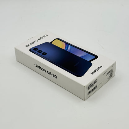 T-Mobile Samsung Galaxy A15 5G 4GB RAM 64GB SM-A156U Blue Black