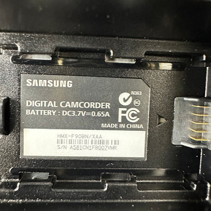 Samsung HMX-F90 Digital Video Camcorder HMX-F90BN/XAA