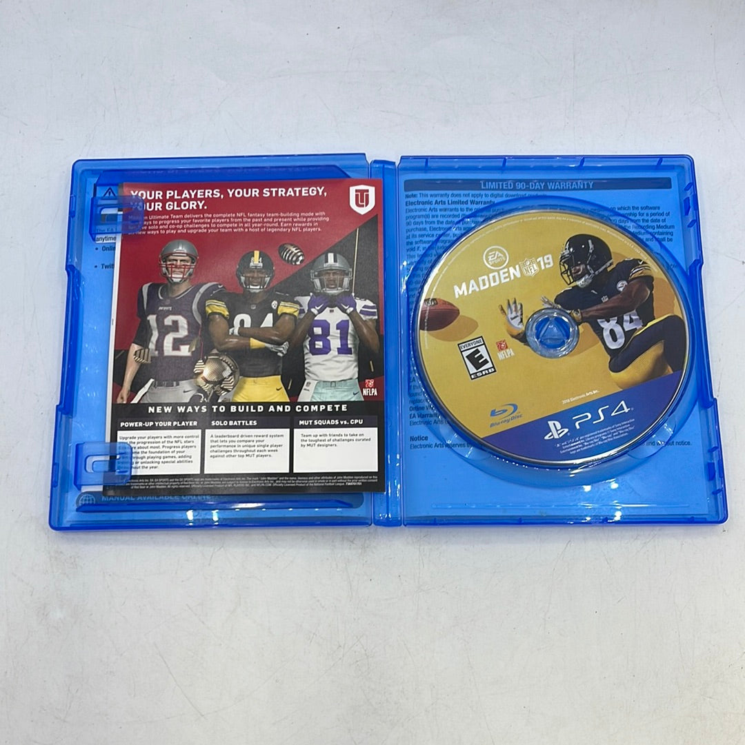 Lot of 2 Madden NFL Games (PlayStation 4, 2015-2018)