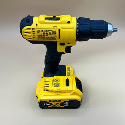 DeWalt DCD771 20V 1/2" (13mm) Cordless Drill Driver