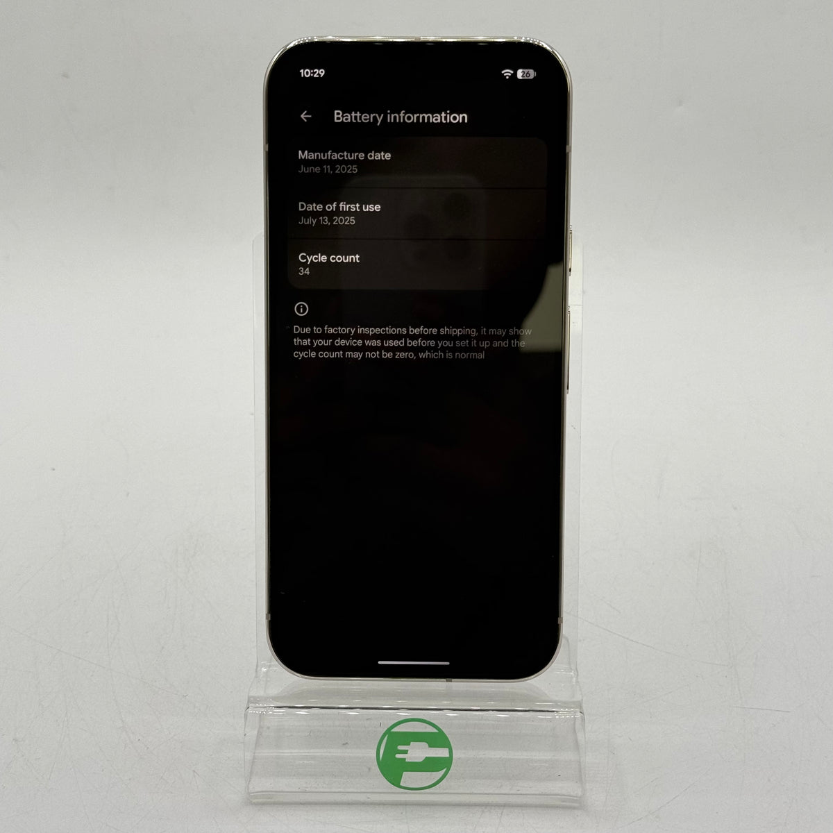 Factory Unlocked Google Pixel 10 Pro 128GB Porcelain G4QUR