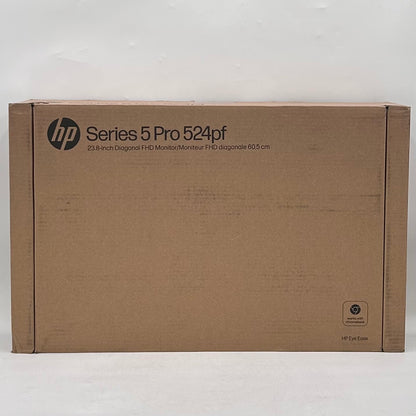 New HP 23.8" Series 5 Pro 524pf  FHD LCD IPS Business Monitor